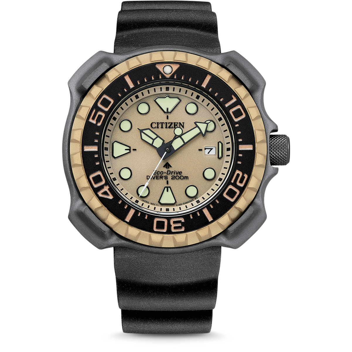 שעון צלילה מקצועי סולארי טיטניום  200M